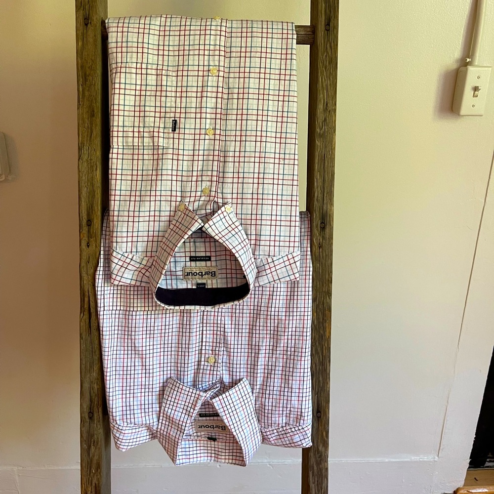 2 Barbour Dress shirts